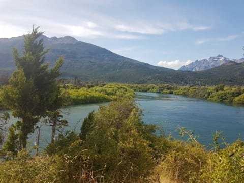 Vista diferente del paisaje patagónico
